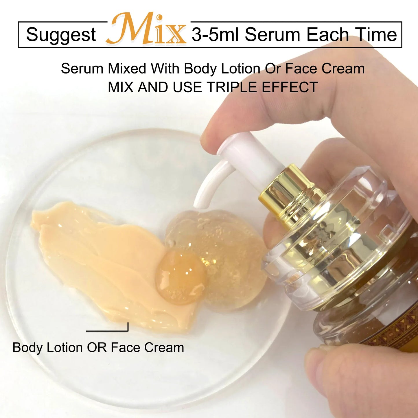 AILKE Skin Whitening Serum For Face And Body With Collagen
