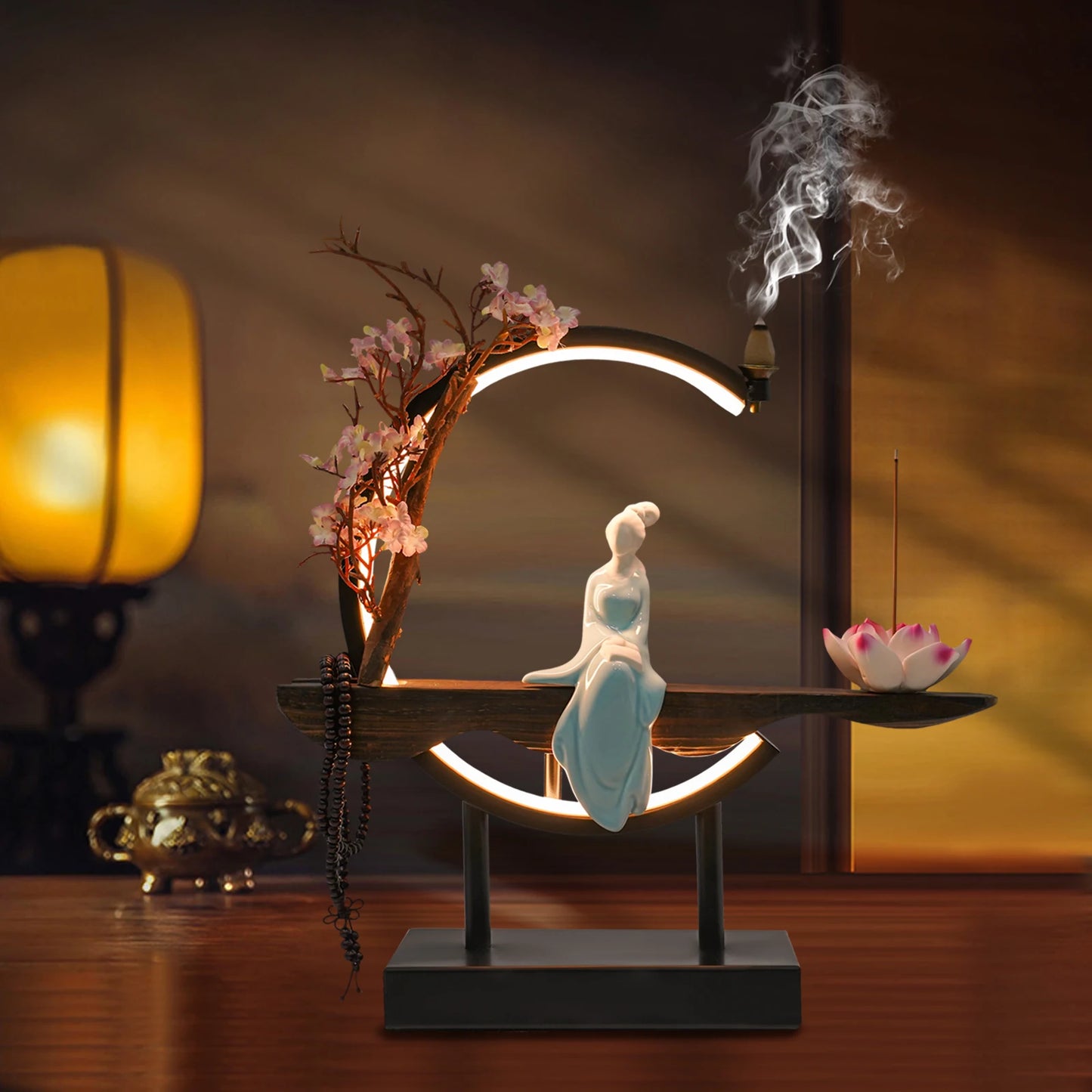 Bymaocar Zen Meditation Incense Burner Set for Tranquil Spaces