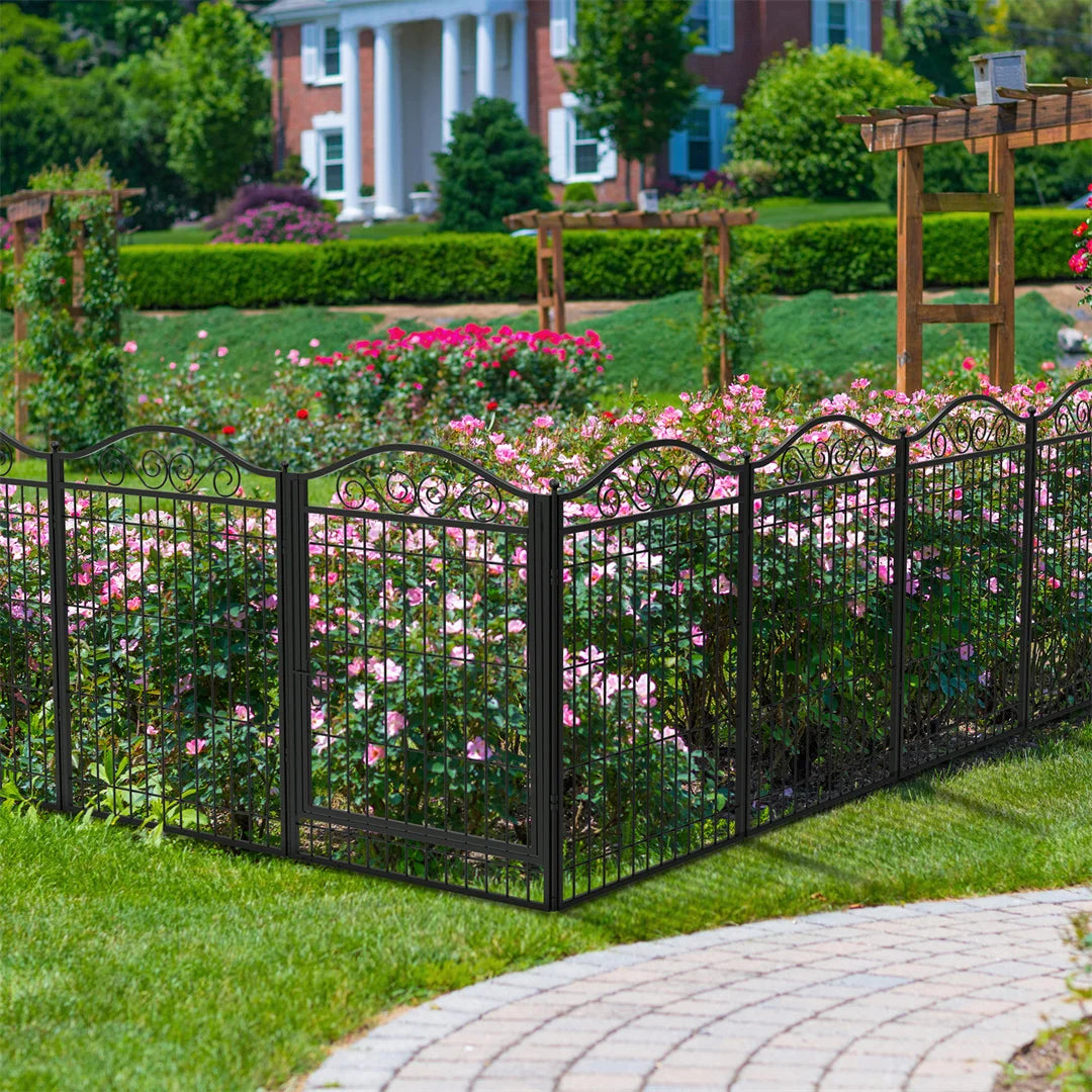 Hign-concerned 8-Panel Heavy Duty Dog Playpen Outdoor Gate