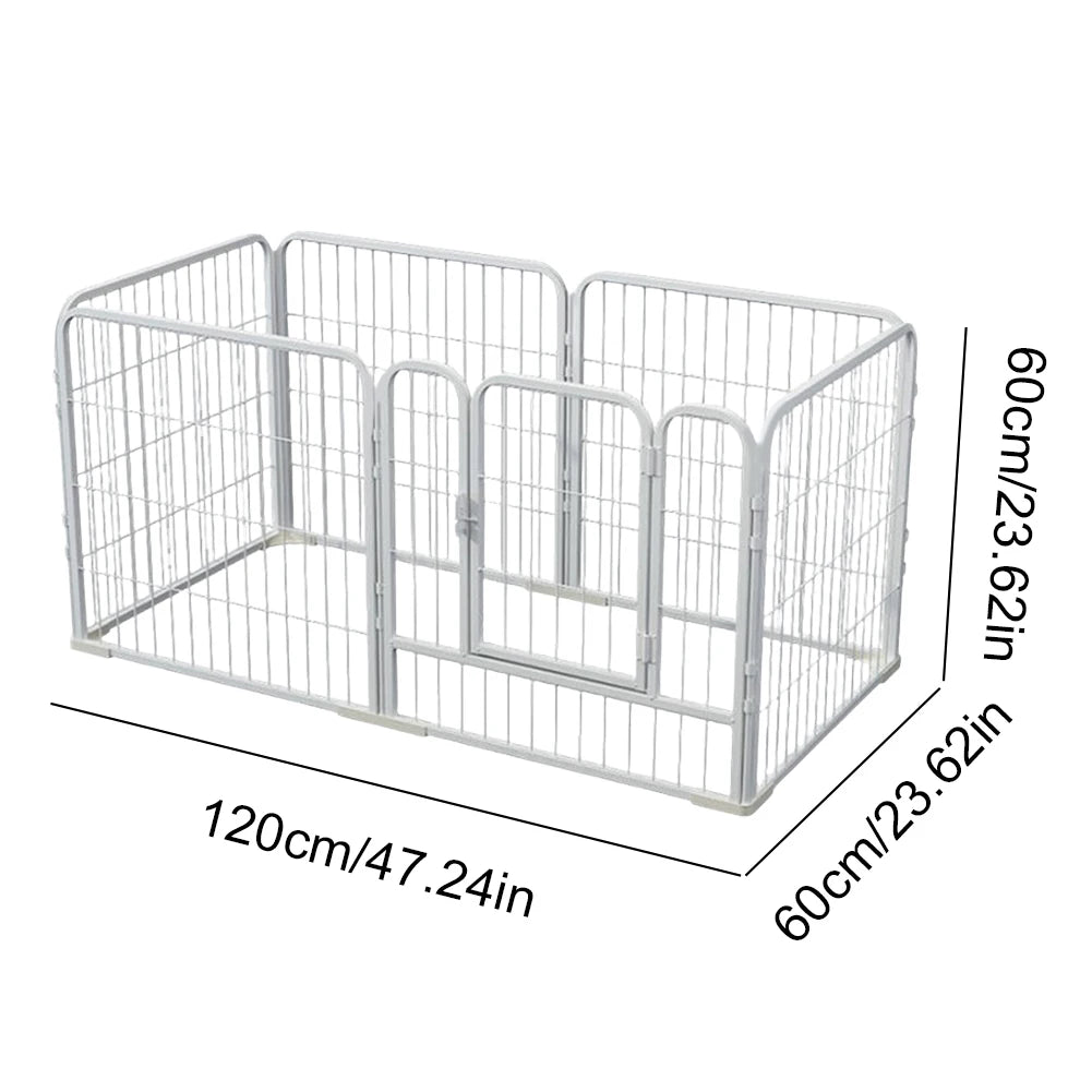 Shunmaii Heavy Duty Dog Cage Playpen Foldable Fence