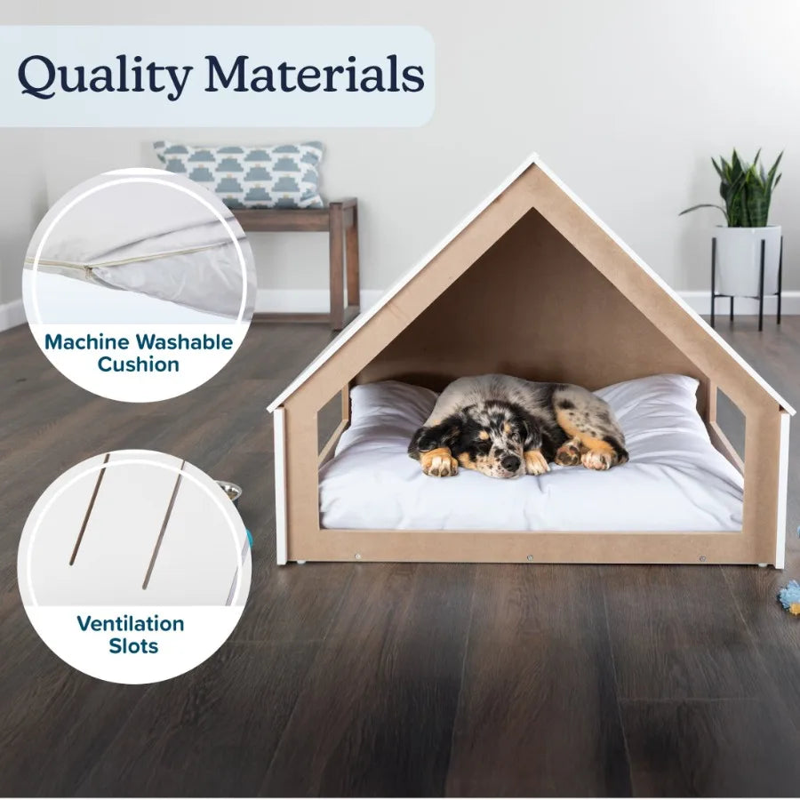 Hign-concerned Indoor Wooden Dog House For Pets Shelter