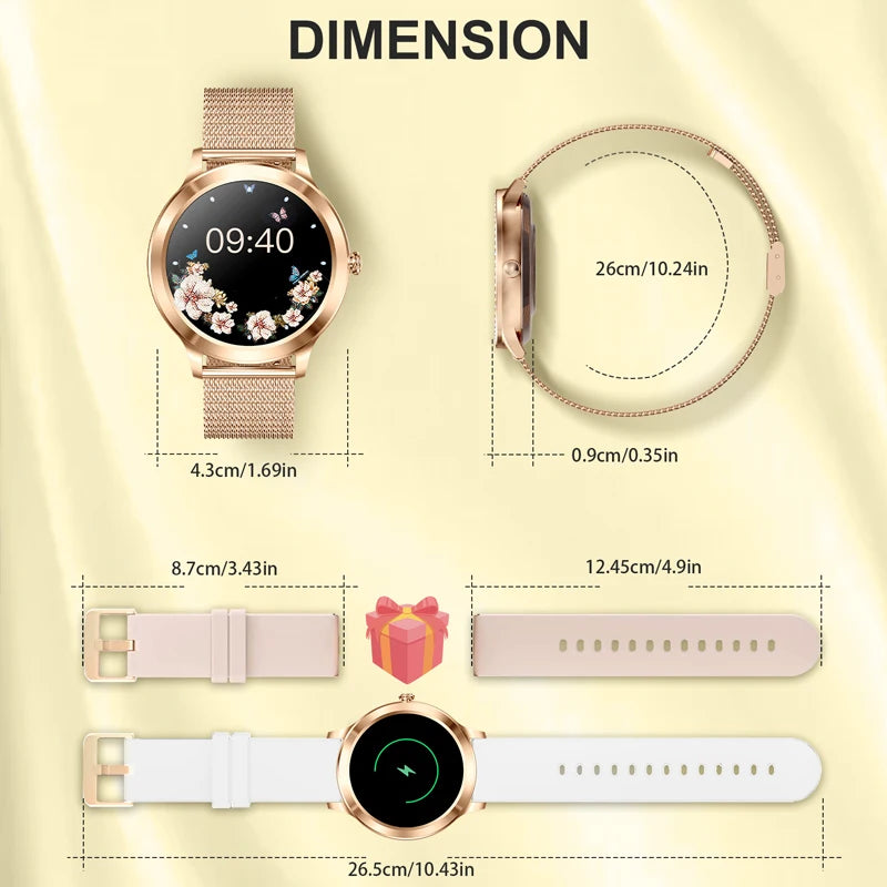 Smart Watch For Women With Advanced Fitness Tracking Features
