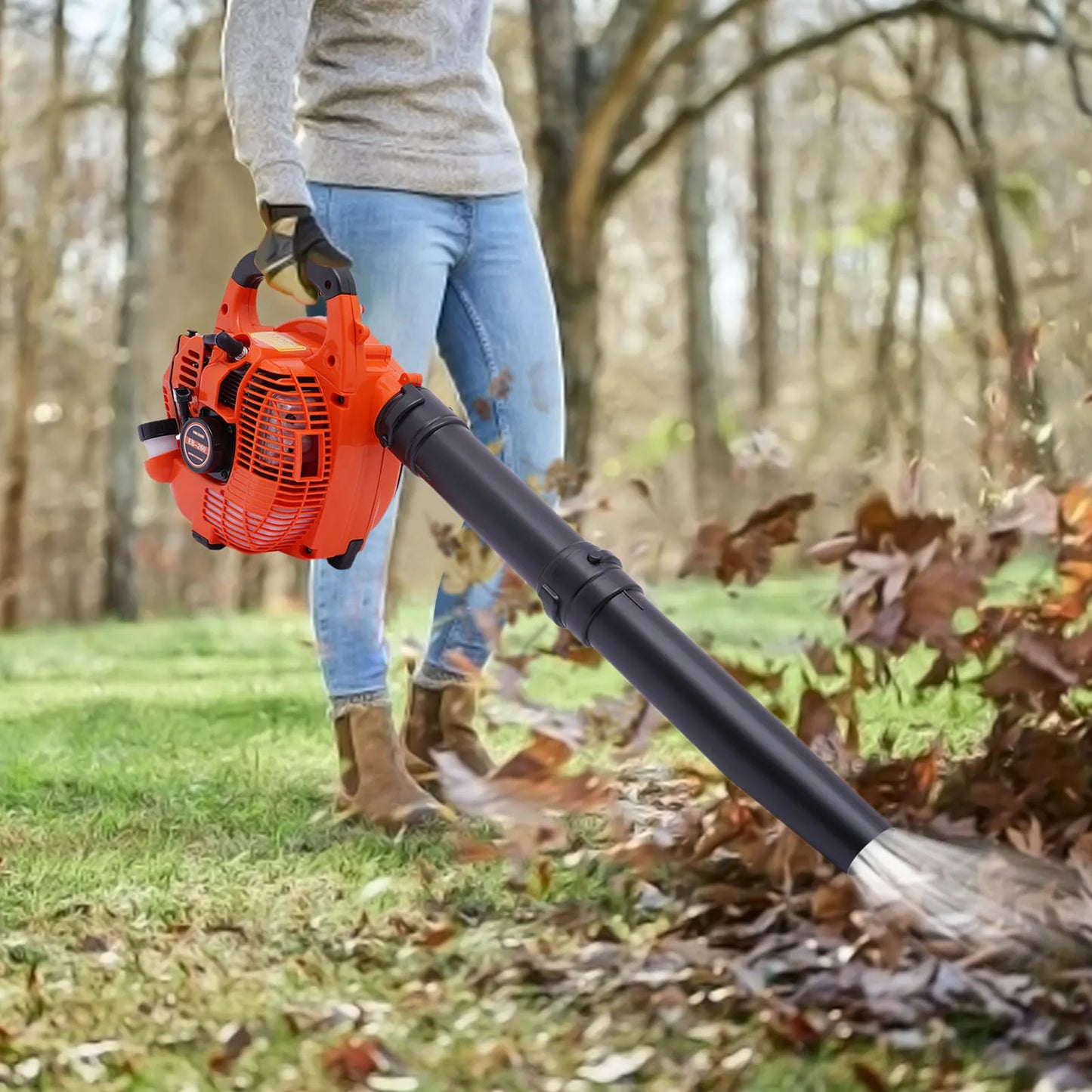 Hign-concerned Gas Leaf Blower 25.4cc 2 Stroke Handheld