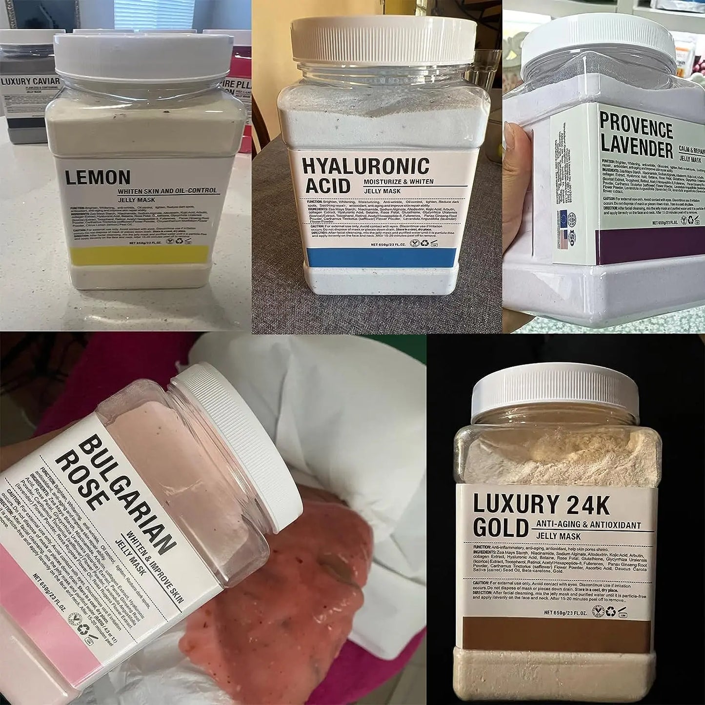 Jelly Mask Powder Set for Professional Skin Care Treatments