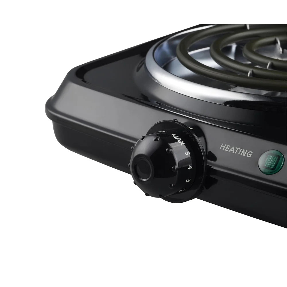 XMSJ Portable Double Burner Hot Plate 1800W Electric