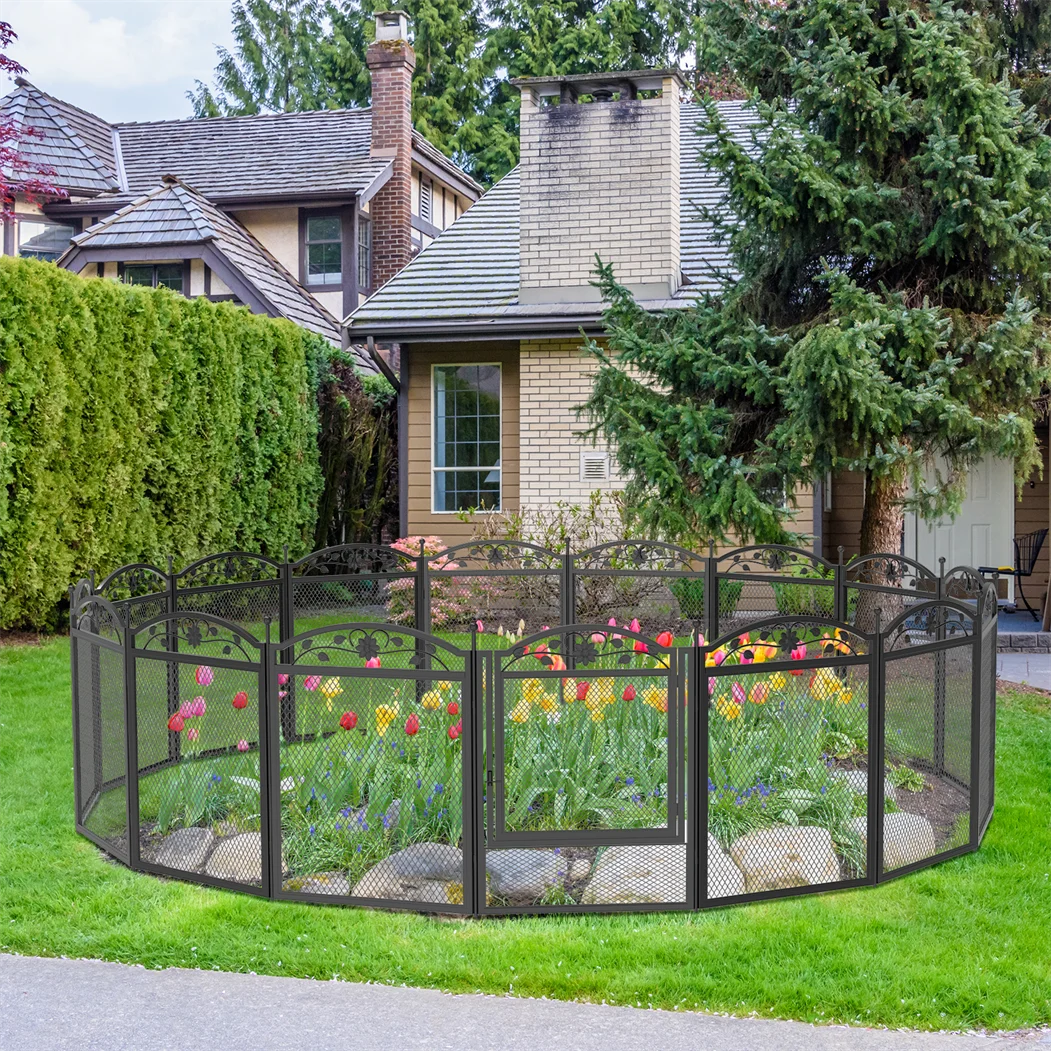 Hign-concerned 8-Panel Heavy Duty Dog Playpen Outdoor Gate