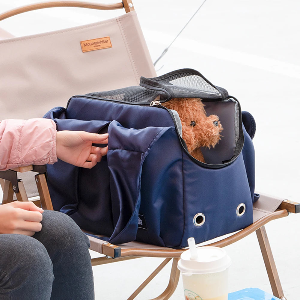 Breathable Portable Cat and Dog Carrier Travel Bag