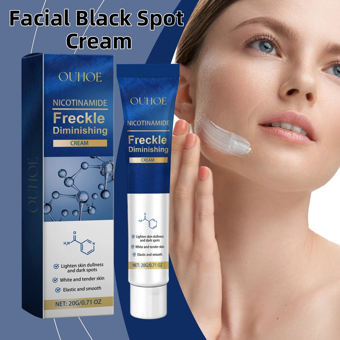 OUHOE Facial Cream for Spot Fading and Skin Brightening