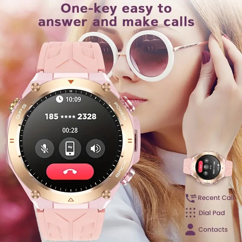 SENBONO Women's Smart Watch with GPS and Bluetooth Calling