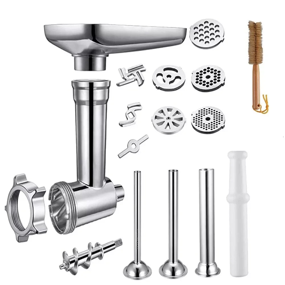 Stainless Steel Meat Grinder Attachment For KitchenAid Mixers