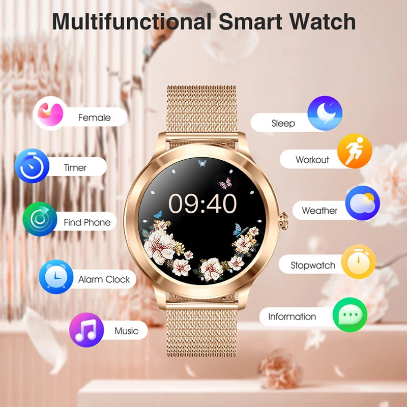 Smart Watch For Women With Advanced Fitness Tracking Features