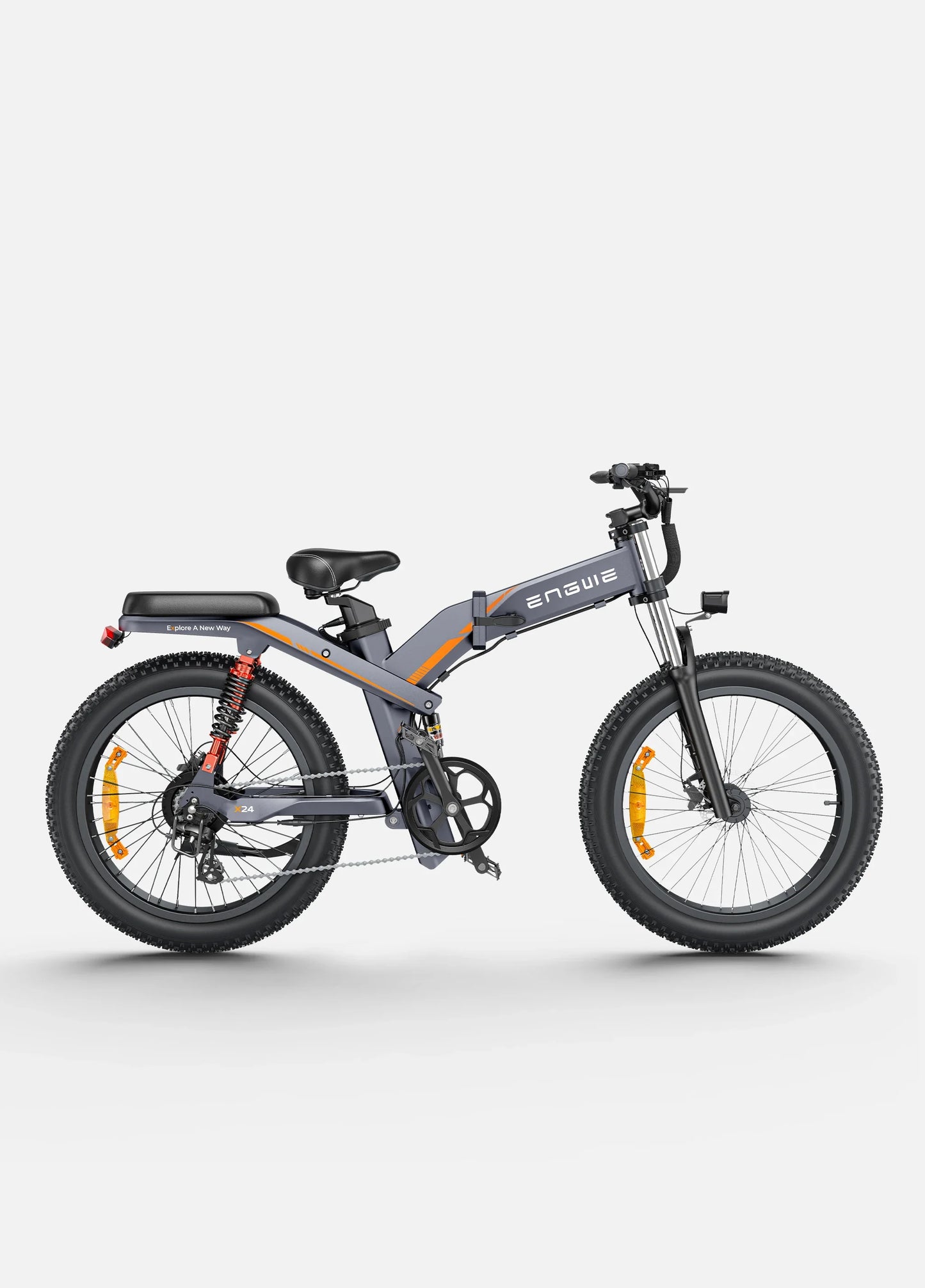 Folding Electric Mountain Bike With Powerful 1200W Motor