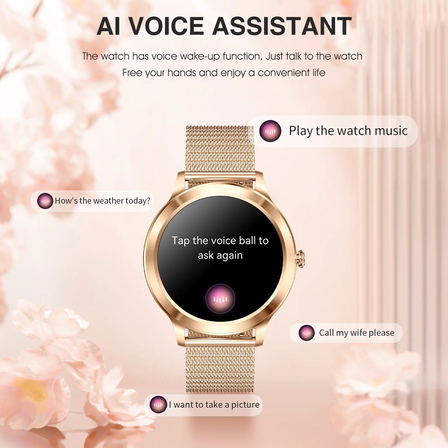 Smart Watch For Women With Advanced Fitness Tracking Features