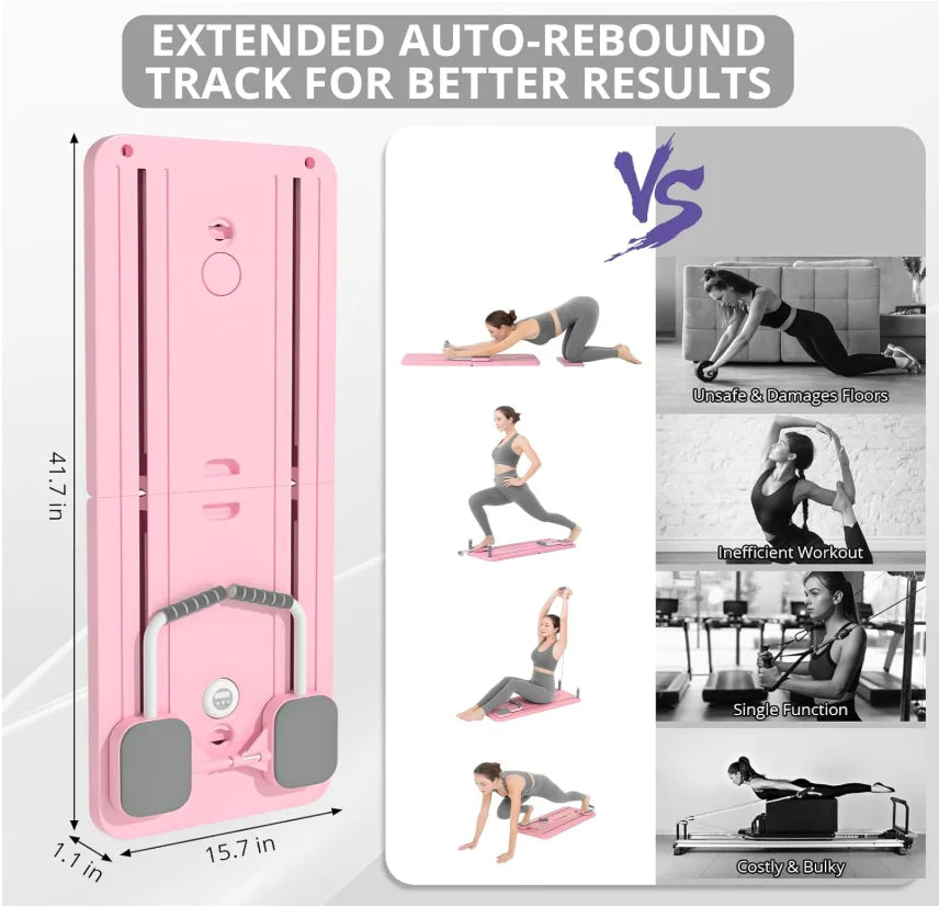 Adjustable Pilates Board for Home Workout and Core Strength
