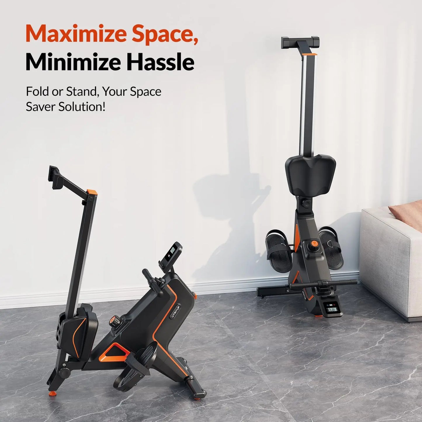 UTRYUP Magnetic Rowing Machine R05 Home Gym Fitness