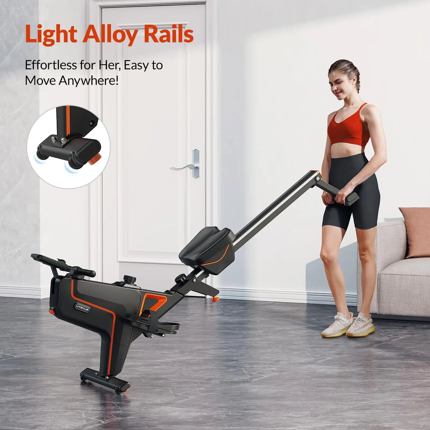 UTRYUP Magnetic Rowing Machine R05 Home Gym Fitness