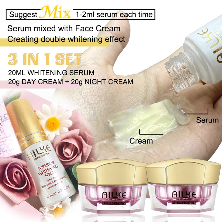 AILKE Anti-Wrinkle Face Cream With Collagen And Hyaluronic Acid