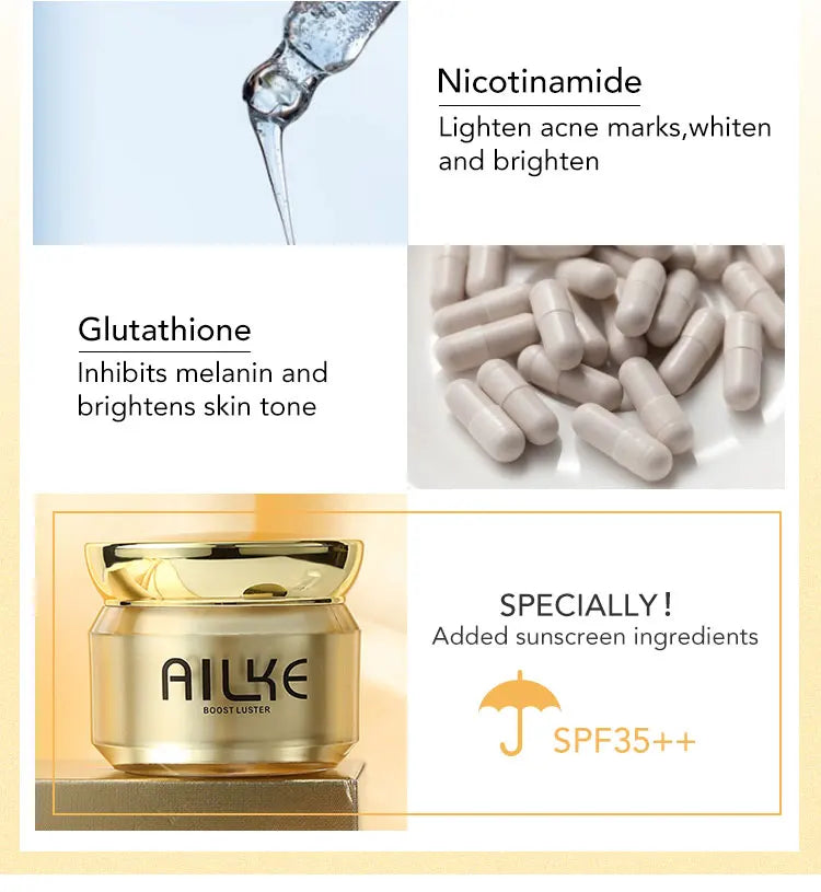 Ailke Dark Spot Corrector SPF 35 Facial Cream Brightening
