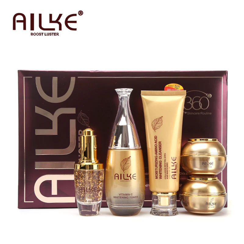 AILKE Whitening Anti-Aging Facial Skin Care Set for Women