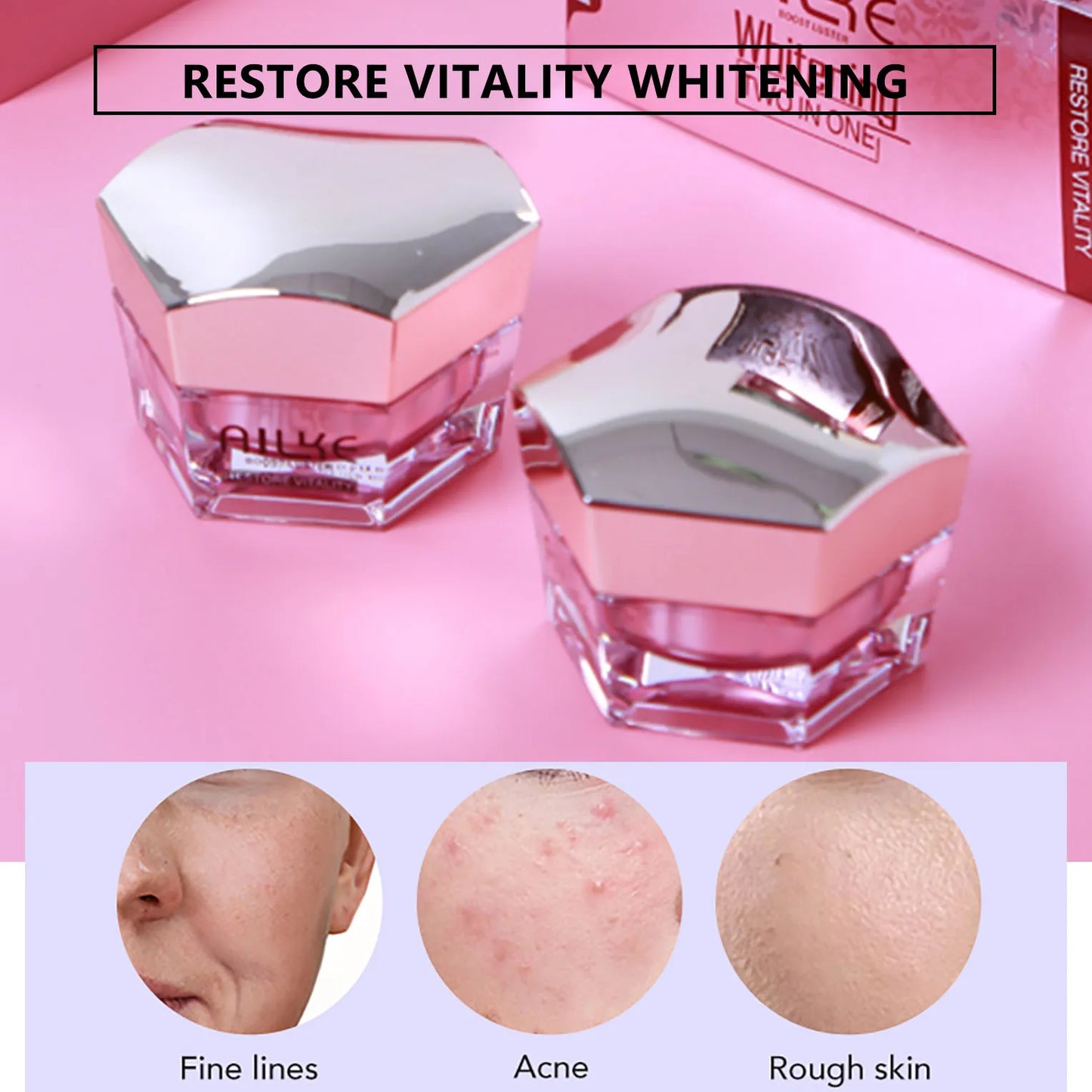 AILKE Anti-Wrinkle Face Cream With Collagen And Hyaluronic Acid