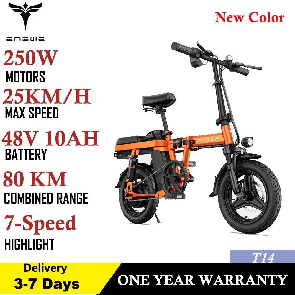 Folding Electric Mountain Bike With Powerful 1200W Motor