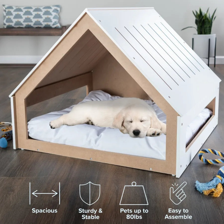 Hign-concerned Indoor Wooden Dog House For Pets Shelter