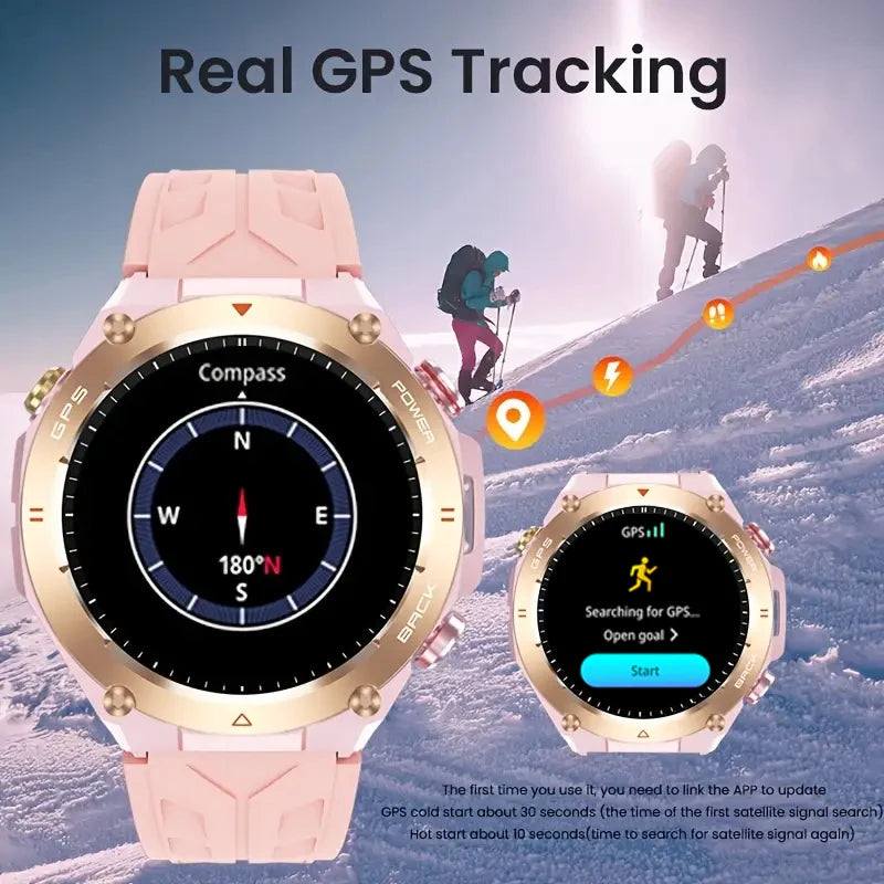 SENBONO Women's Smart Watch with GPS and Bluetooth Calling
