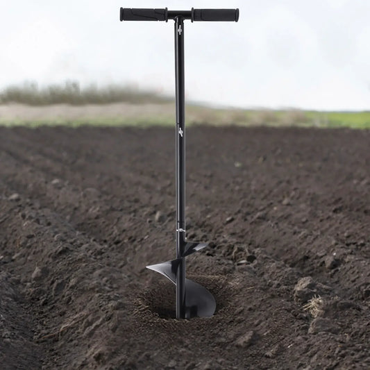 Manual Fence Post Hole Auger for Easy Gardening Tasks