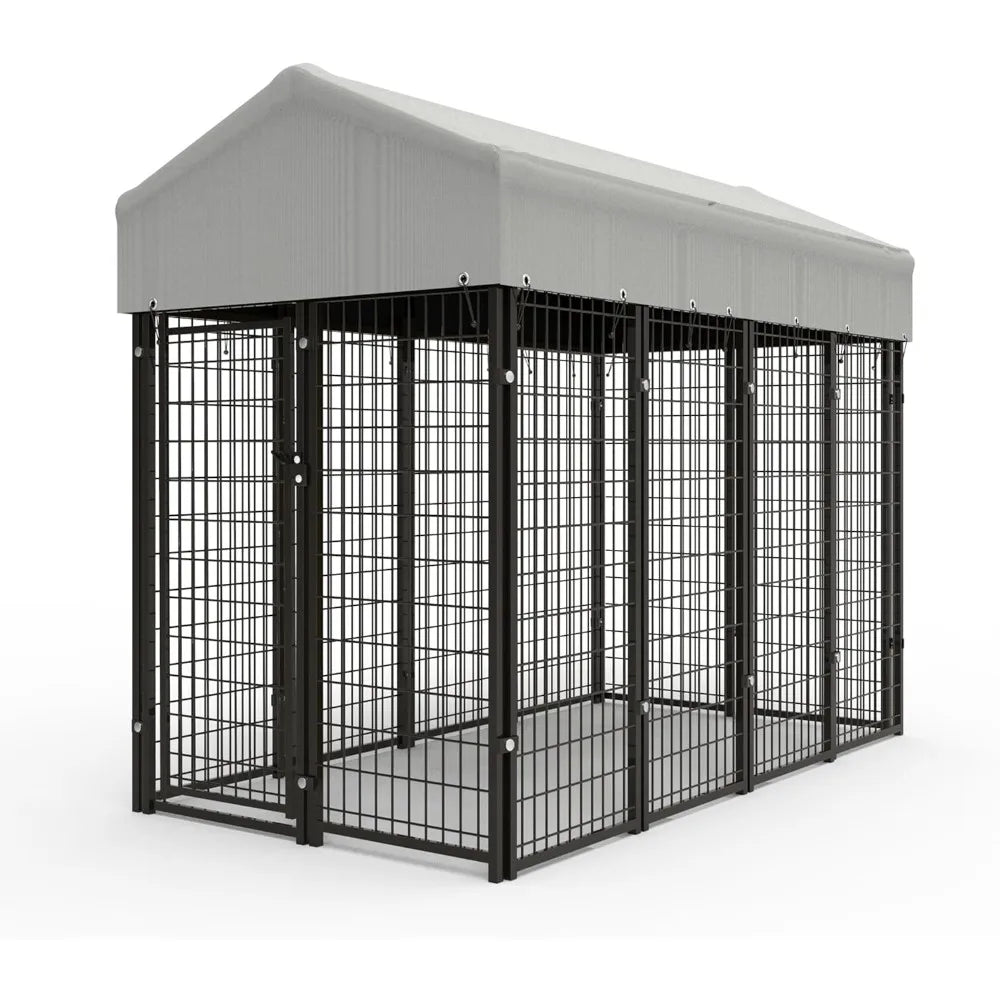 Hign-concerned Heavy Duty Outdoor Dog Kennel Welded Wire