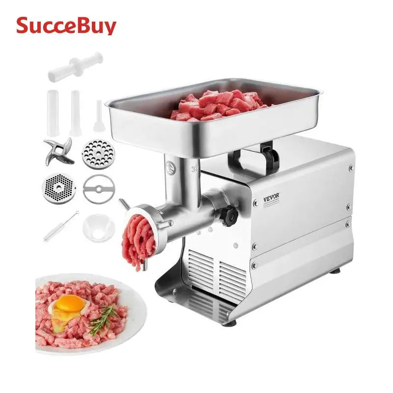 VEVOR Commercial Meat Grinder Electric 1000W for Kitchen