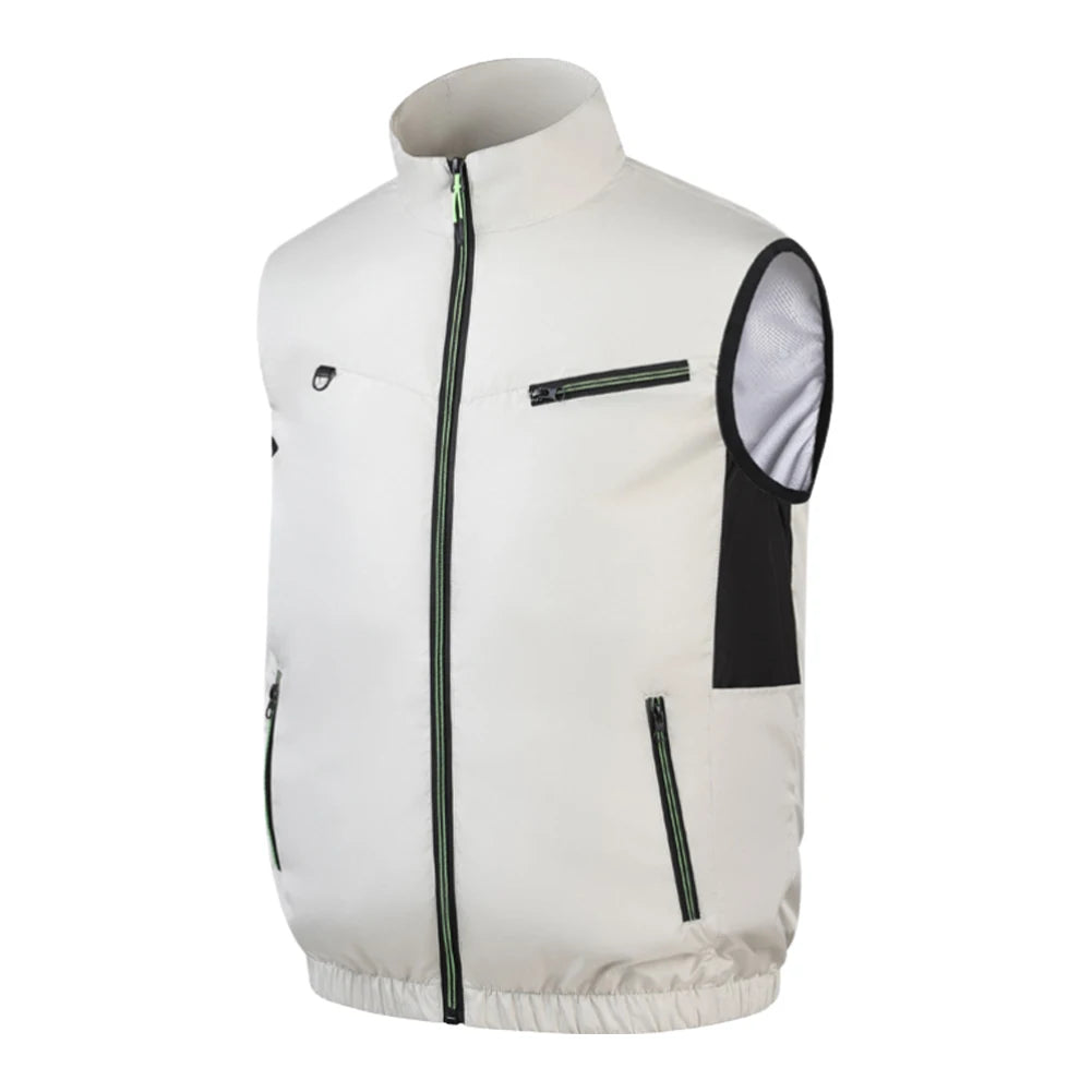 APWIKOGERCN Wearable Cooling Vest Air Conditioner Fan