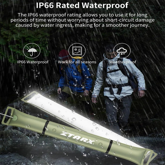 Waterproof LED Camping Tent Light Bar for Outdoor Adventures