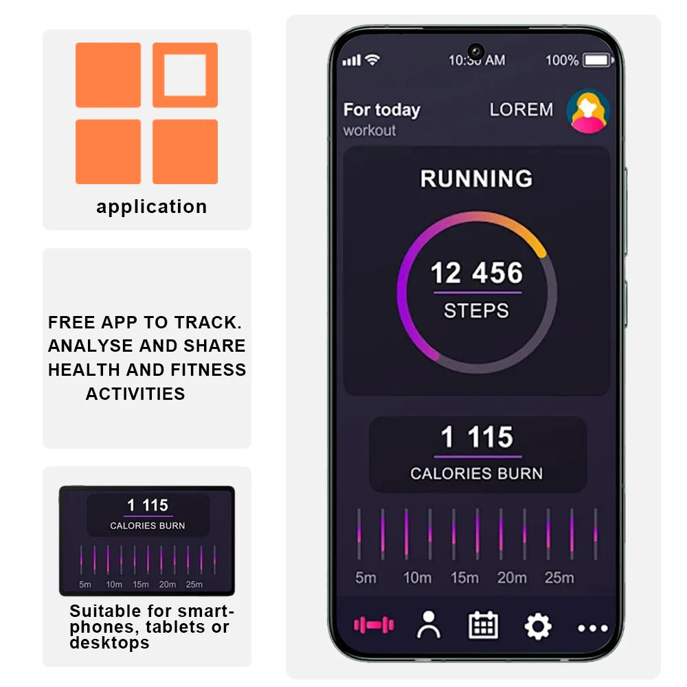 Smartwatch for Women with Fitness Tracking and Health Features