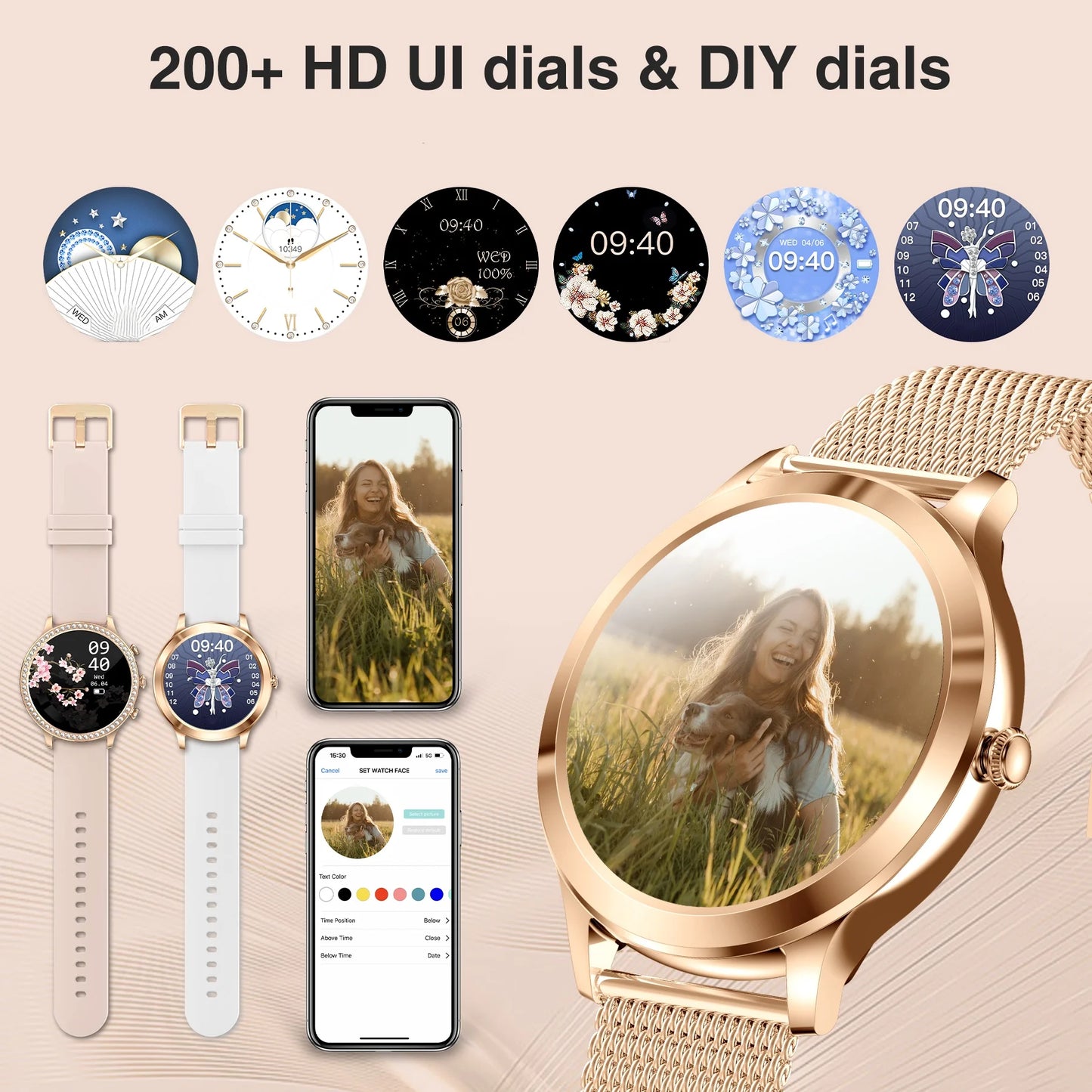 Smart Watch For Women With Advanced Fitness Tracking Features