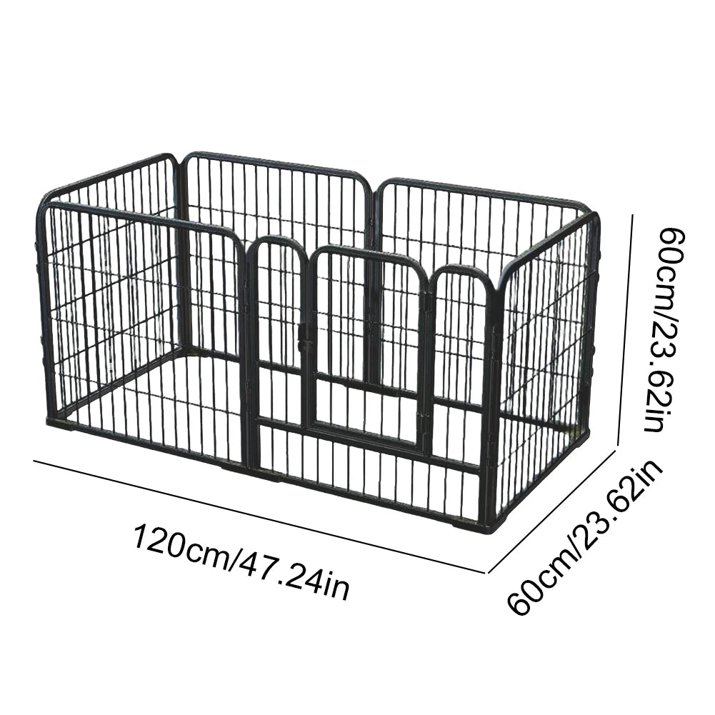 Shunmaii Heavy Duty Dog Cage Playpen Foldable Fence