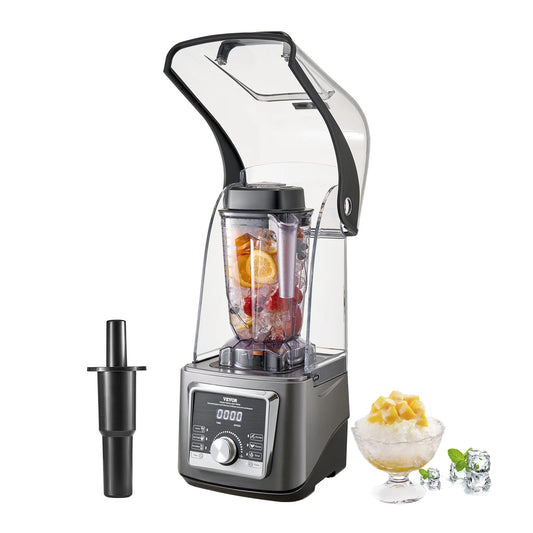 VEVOR Electric Blender 1400W Smoothies For Food Processing