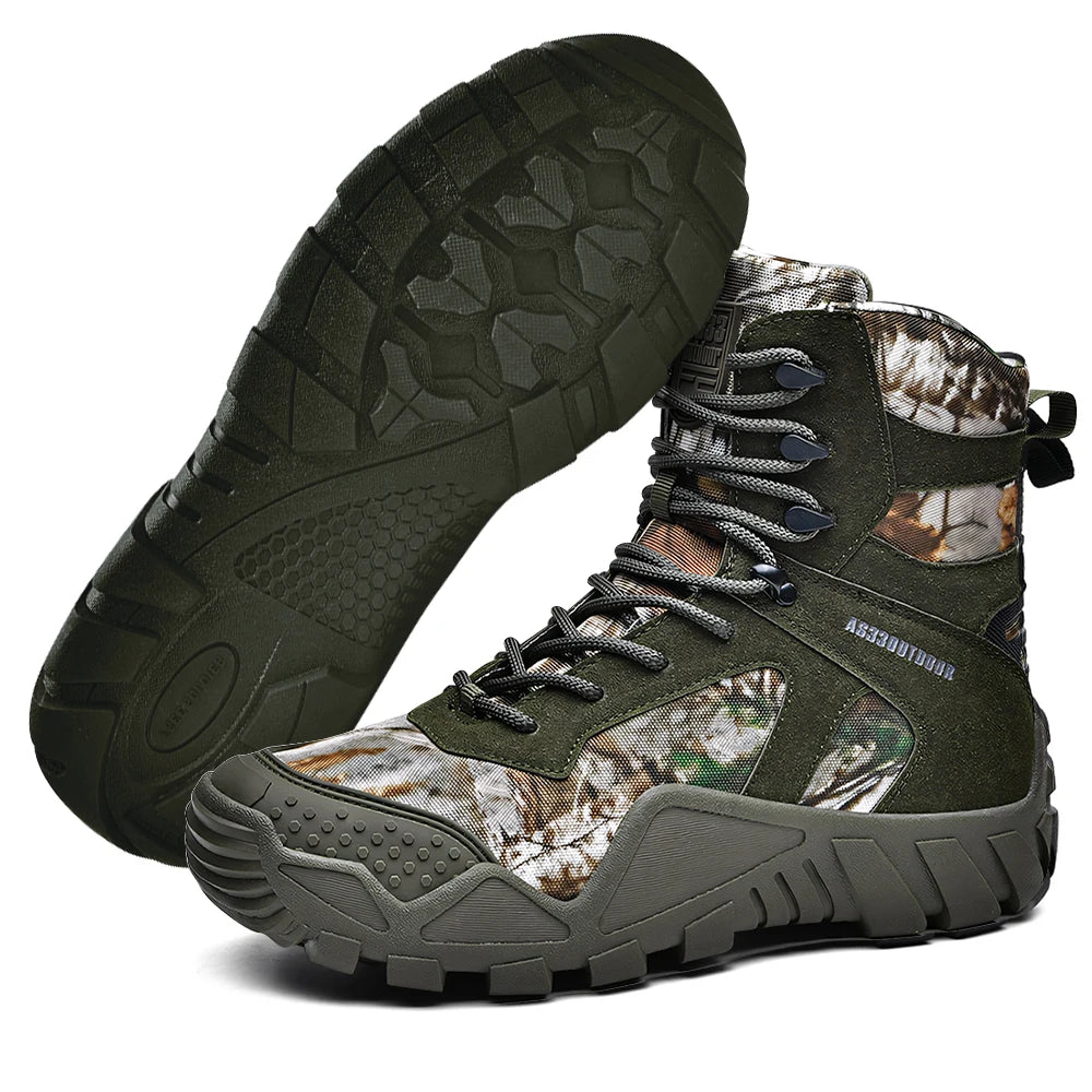 Men's Lightweight Waterproof Hiking Boots for Outdoor Adventures