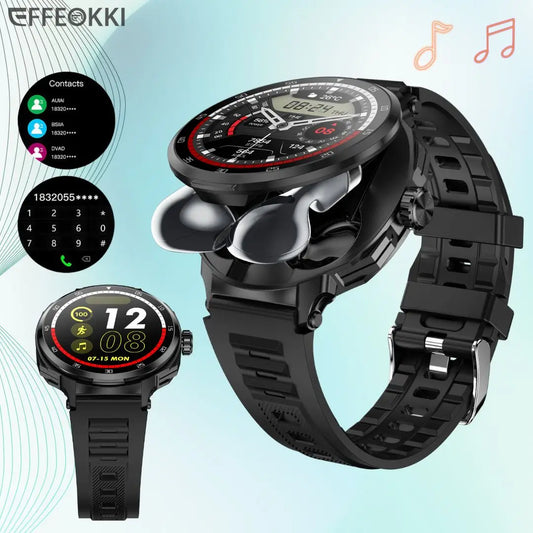 Smart Watch With Earbuds Fitness Tracker For Active Lifestyle