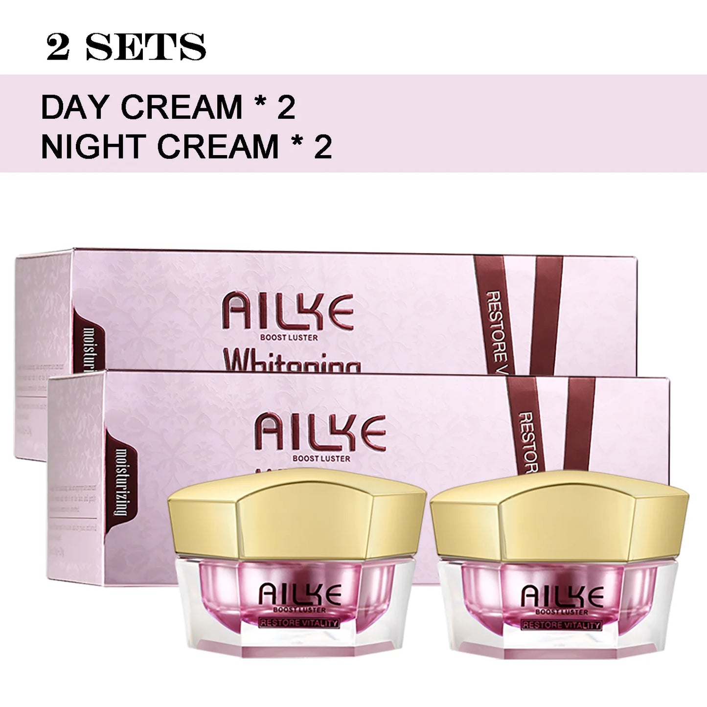 AILKE Anti-Wrinkle Face Cream With Collagen And Hyaluronic Acid