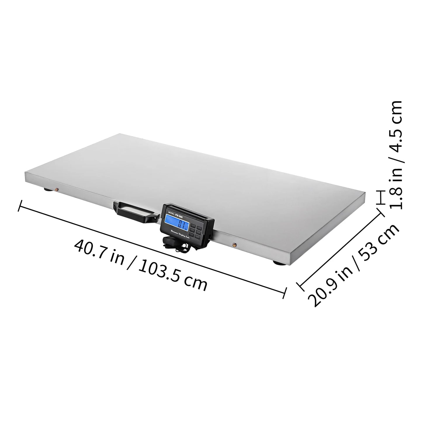 SucceBuy Digital Livestock Scale Stainless Steel Platform