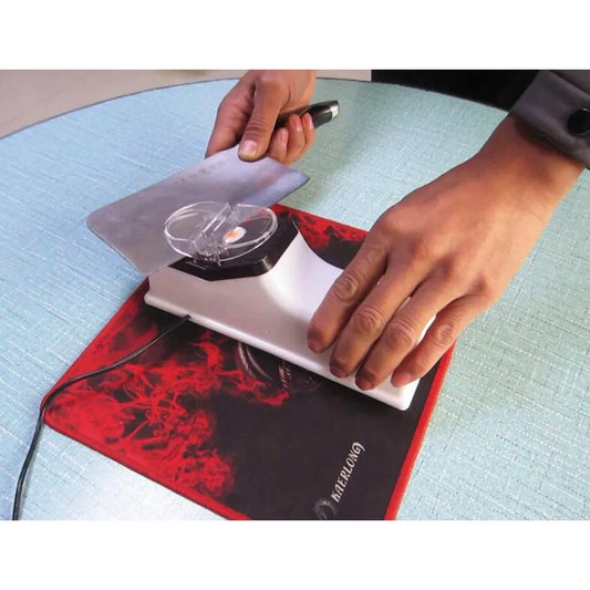 Electric Knife Sharpener Quick Safe Easy Kitchen Tool
