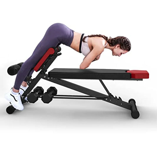 Hign-concerned Adjustable Weight Bench For Full-Body Workout