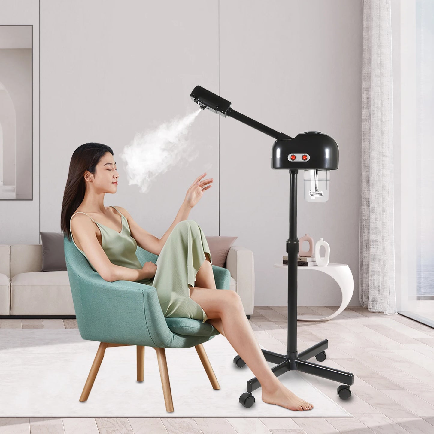 Ozone Facial Steamer for Skin Care and Rejuvenation