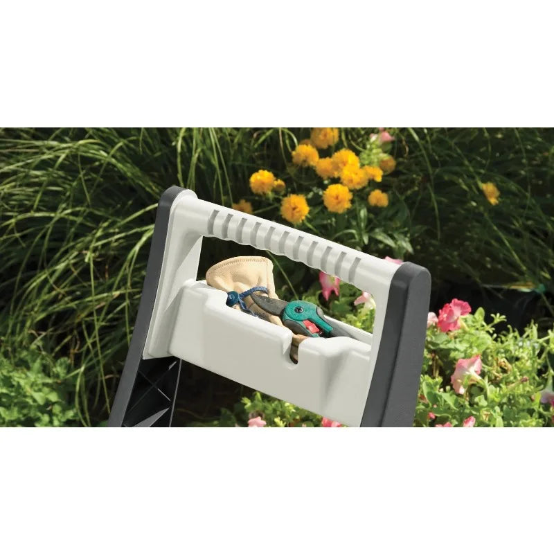 Durable Portable Hose Reel Cart for Effortless Garden Use
