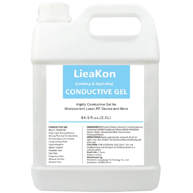 Gel Conductor for Ultrasound Beauty Face and Body Care