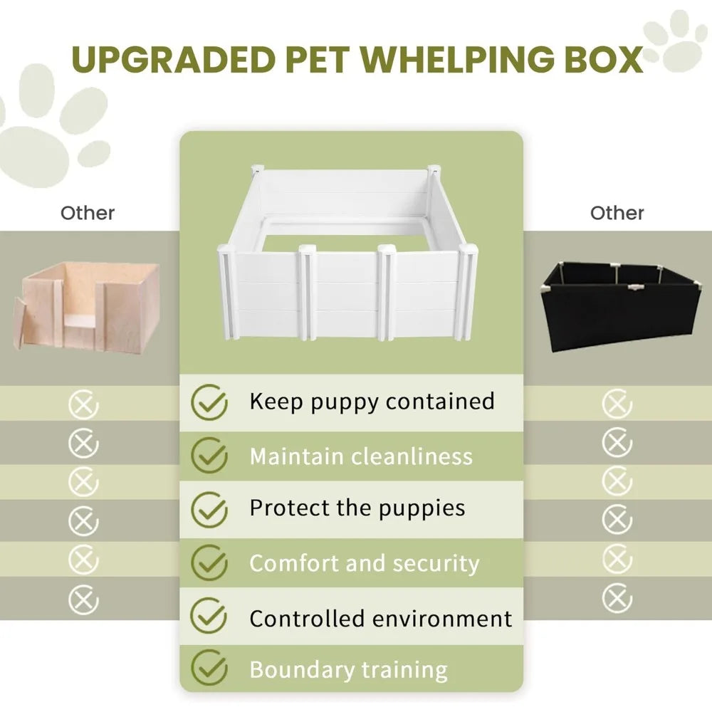 Hign-concerned Whelping Box Large Breed Dogs And Puppies