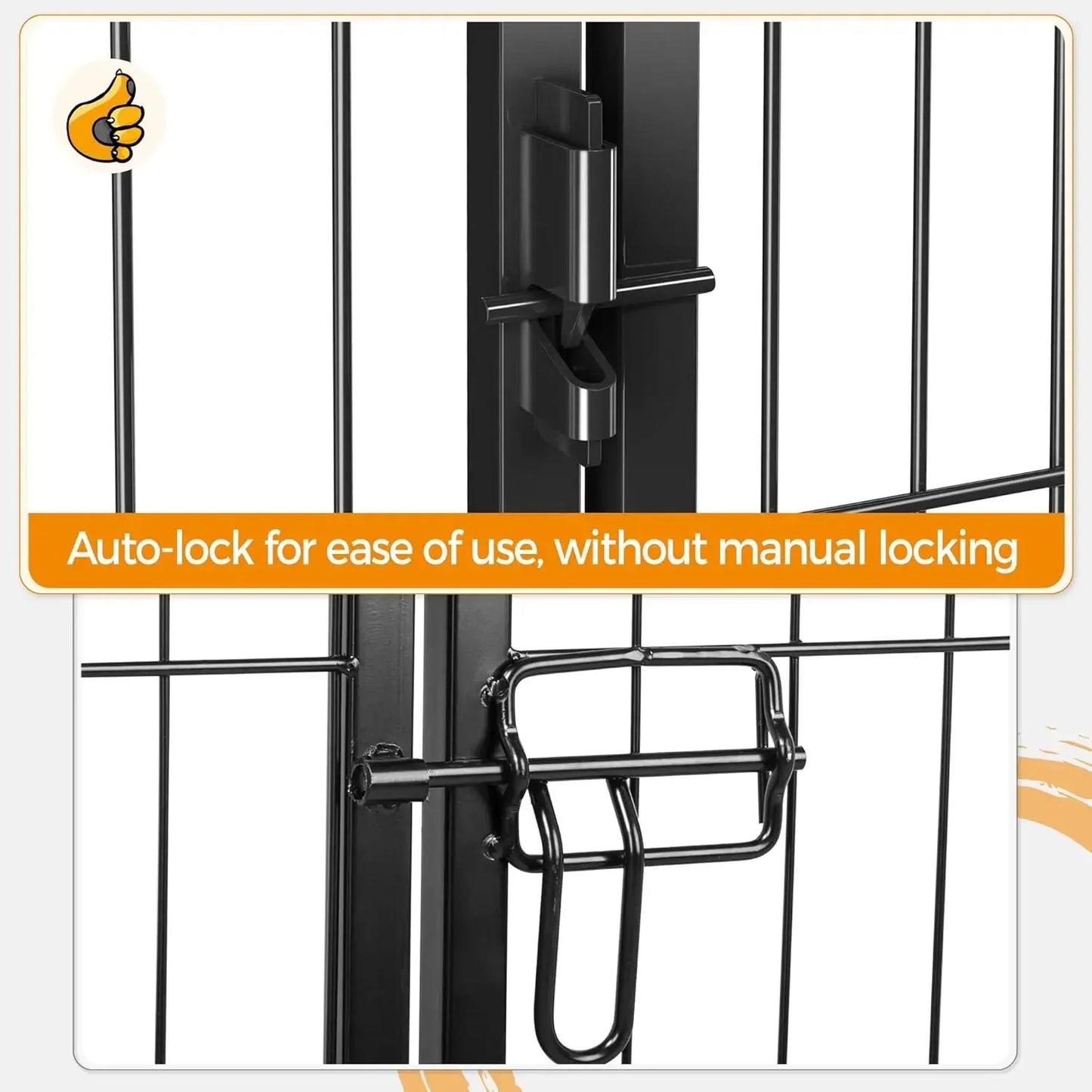 Hign-concerned Outdoor Dog Fence Pen Heavy Duty Playpen