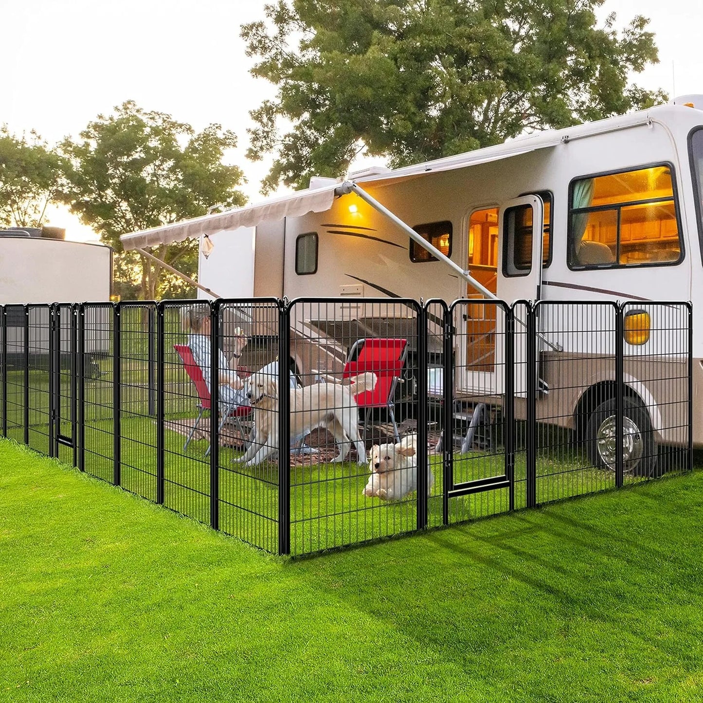 Hign-concerned Dog Playpen Outdoor Heavy Duty Metal Pen