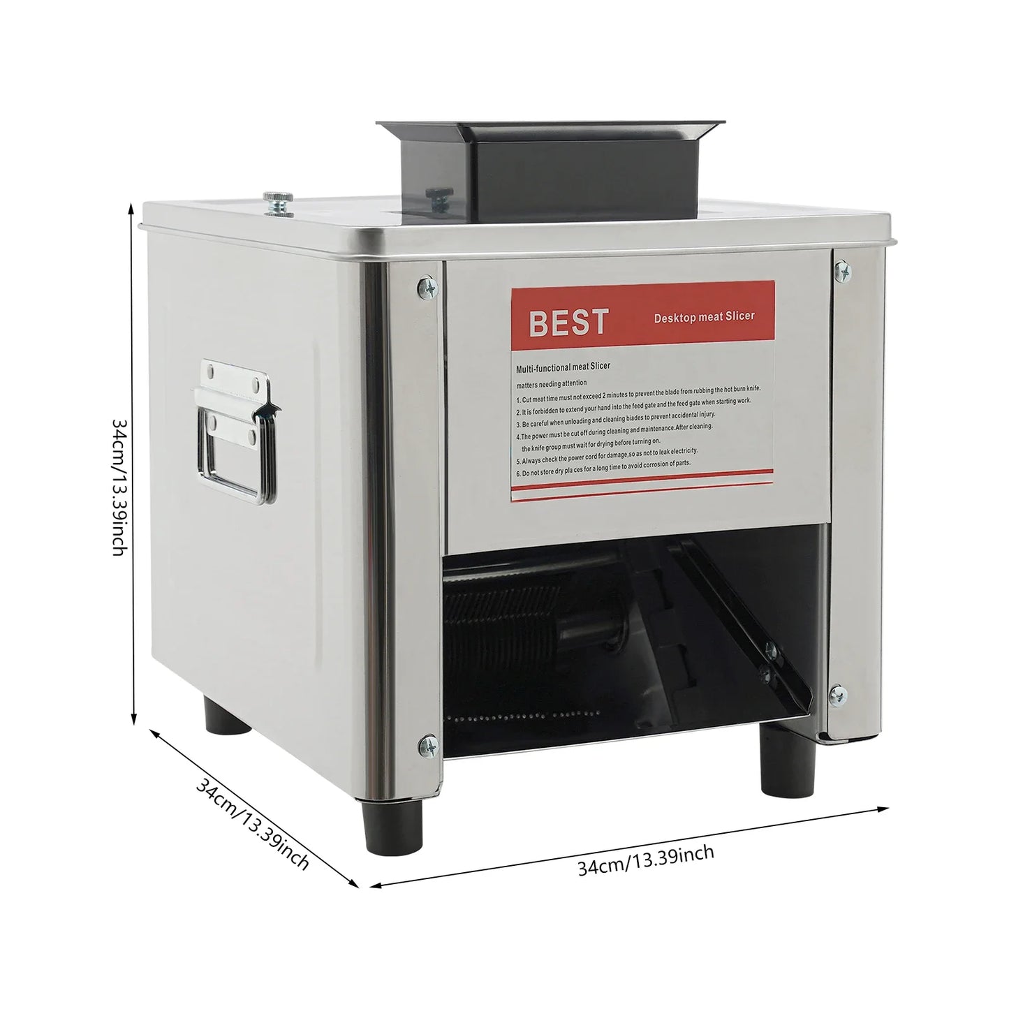 Electric Meat Cutter Machine for Effortless Kitchen Slicing