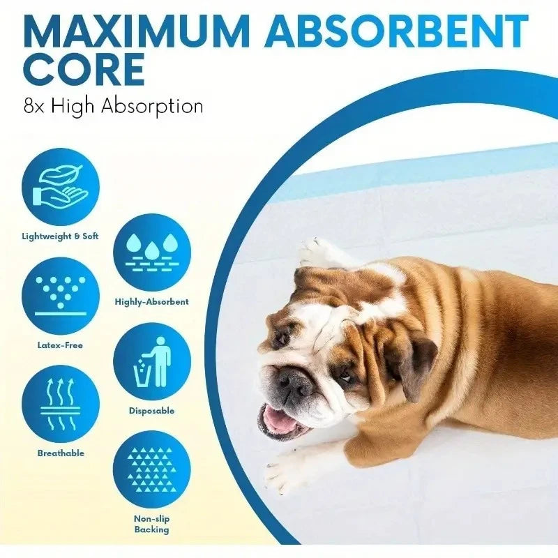 Dog Litter Disposable Pee Pads For Potty Training Leakproof